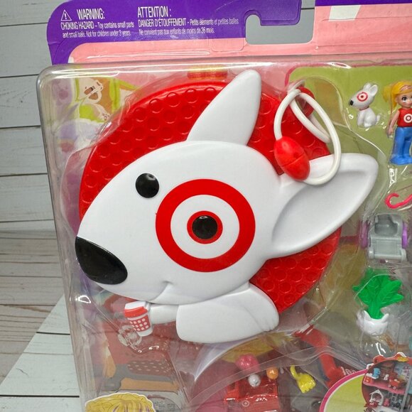 Polly Pocket Target Bullseye Adventure Playset With Mini Figures & Accessories - Picture 2 of 7
